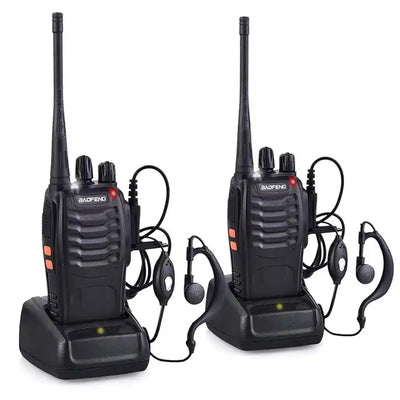 2 Pcs Two-Way Portable Walkie Talkie Radio Kid’s Toy- USB Rechargeable_1