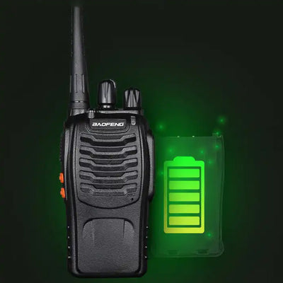 2 Pcs Two-Way Portable Walkie Talkie Radio Kid’s Toy- USB Rechargeable_6