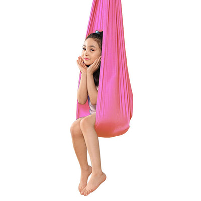 Kids Therapy Swing Yoga Cuddle Sensory Hanging Elastic Hammock