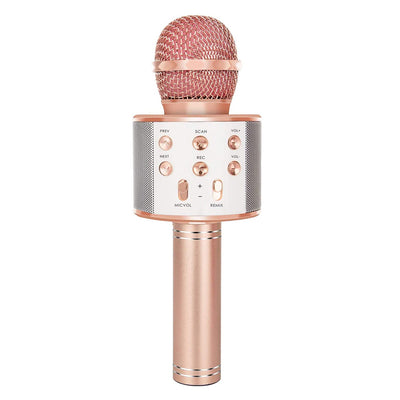Portable Rechargeable Bluetooth Karaoke Microphone
