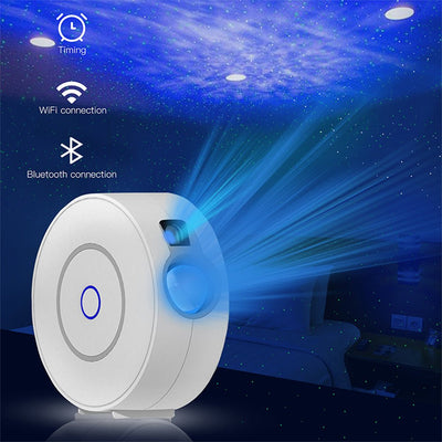 Smart WIFI Bluetooth Projector LED Night Light Star Projector for Kids - Kiddie Cutie Store