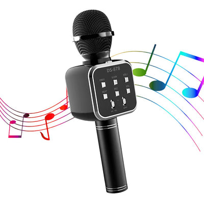New DS 878 Wireless Bluetooth Microphone with Built-in HIFI Speaker For iPhone and Android - Kiddie Cutie Store