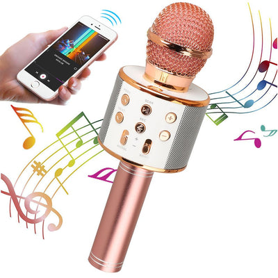 Portable Rechargeable Wireless Bluetooth Karaoke Microphone - Kiddie Cutie Store