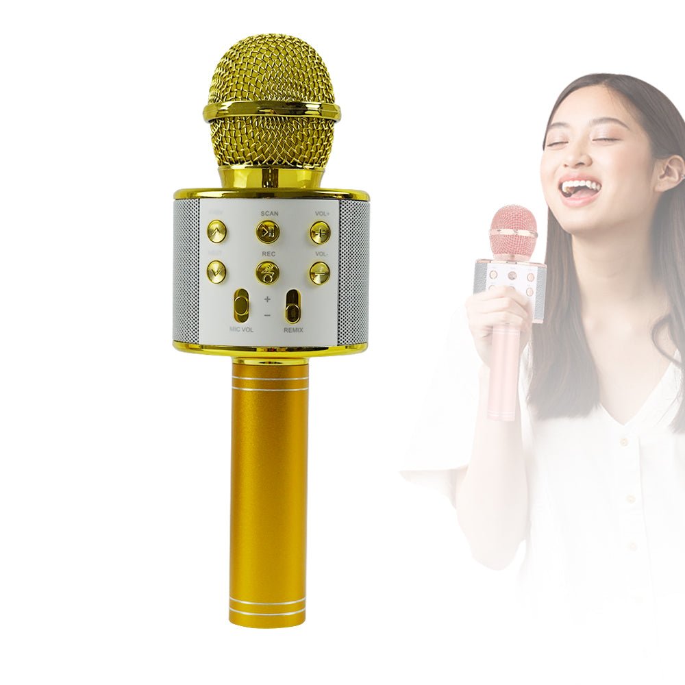 Portable Rechargeable Wireless Bluetooth Karaoke Microphone - Kiddie Cutie