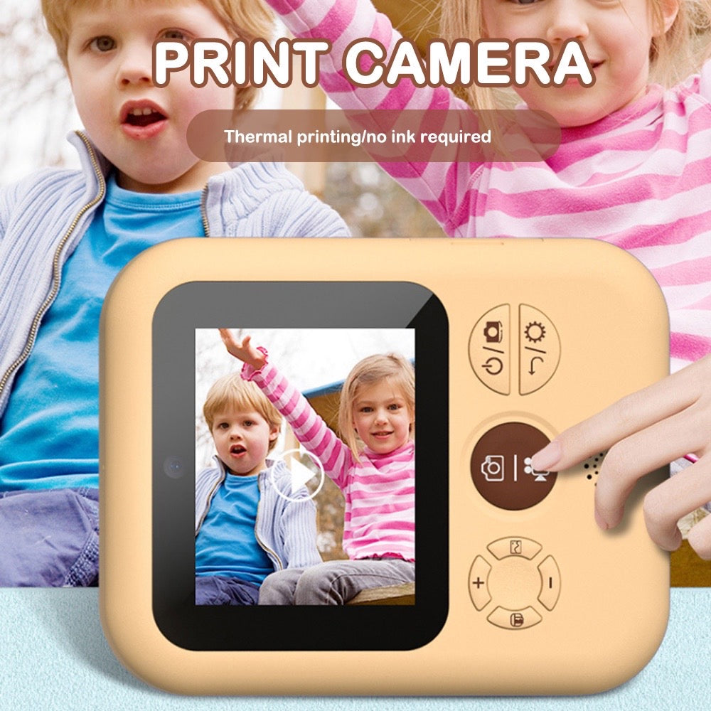 Instant Thermal Printing Kids Instagram Camera