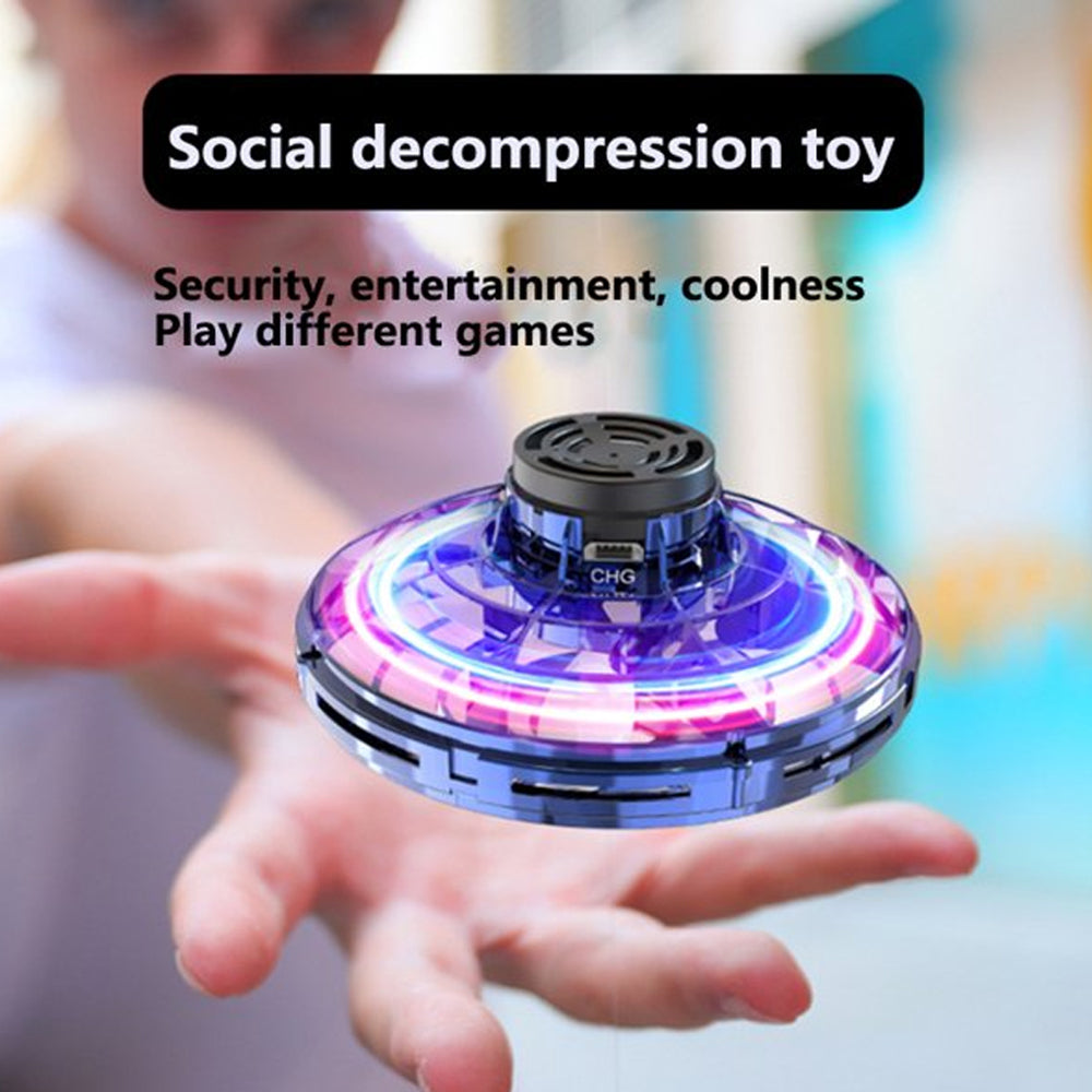 Interactive Flying Gyro Decompression Toy- USB Charging