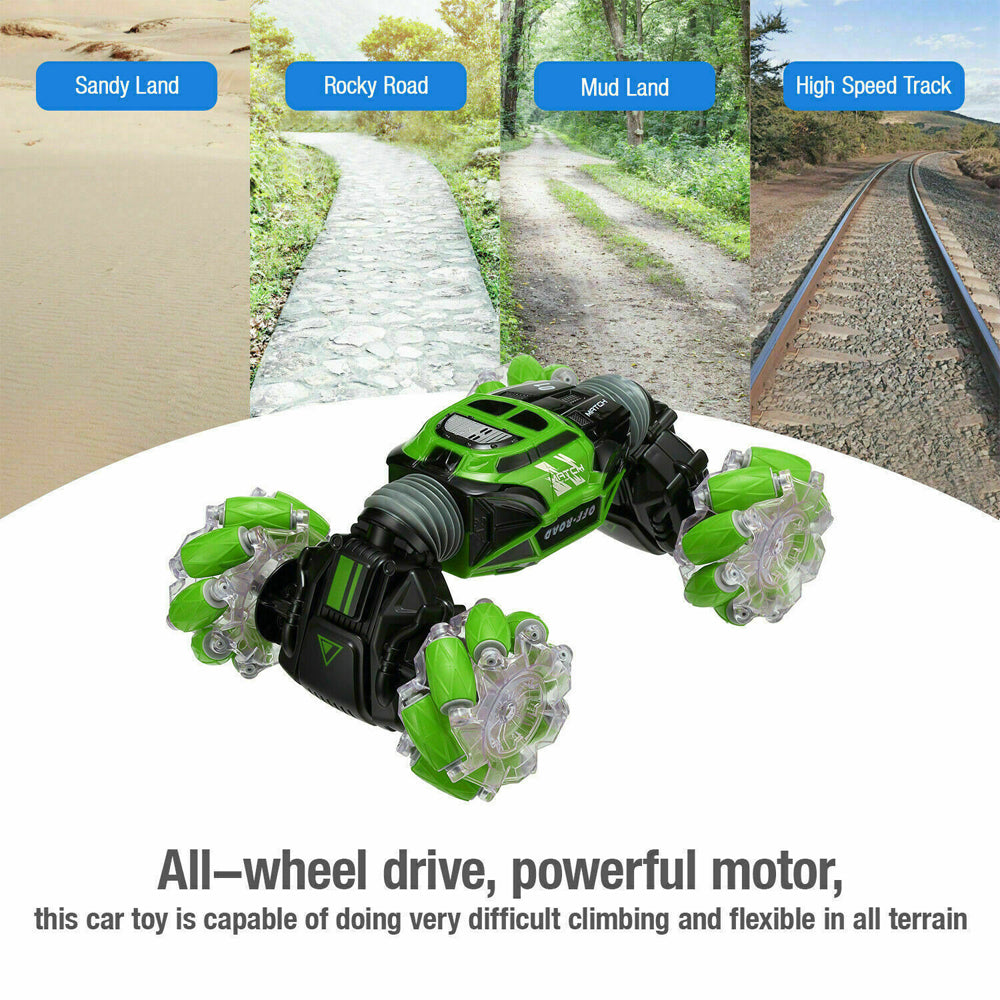 4WD RC Stunt Drift Car with Hand Gesture Remote Control