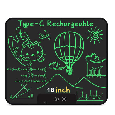 USB Rechargeable LCD Kid’s Writing and Drawing Tablet_5
