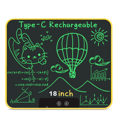 USB Rechargeable LCD Kid’s Writing and Drawing Tablet_6
