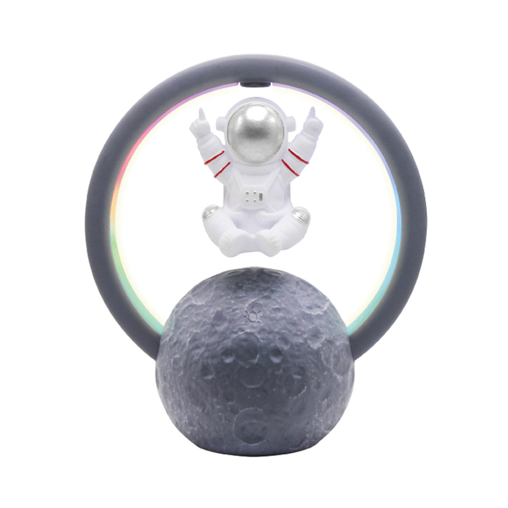 RGB Light Magnetic Levitating Astronaut Bluetooth Speaker_0