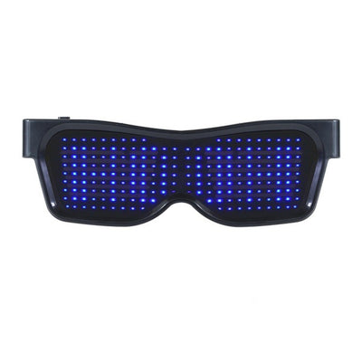 USB Rechargeable App Control Bluetooth LED Party Glasses_3