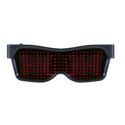USB Rechargeable App Control Bluetooth LED Party Glasses_6