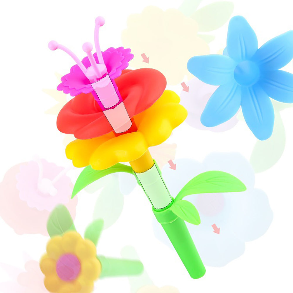 Flower Garden Building Toy Educational Activity Toy for Girls_8