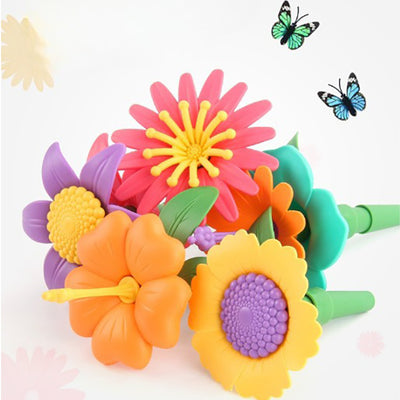 Flower Garden Building Toy Educational Activity Toy for Girls_12