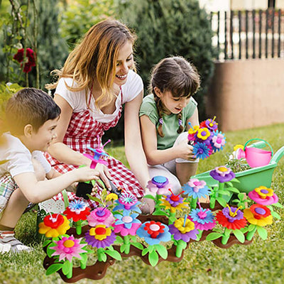 Flower Garden Building Toy Educational Activity Toy for Girls_4