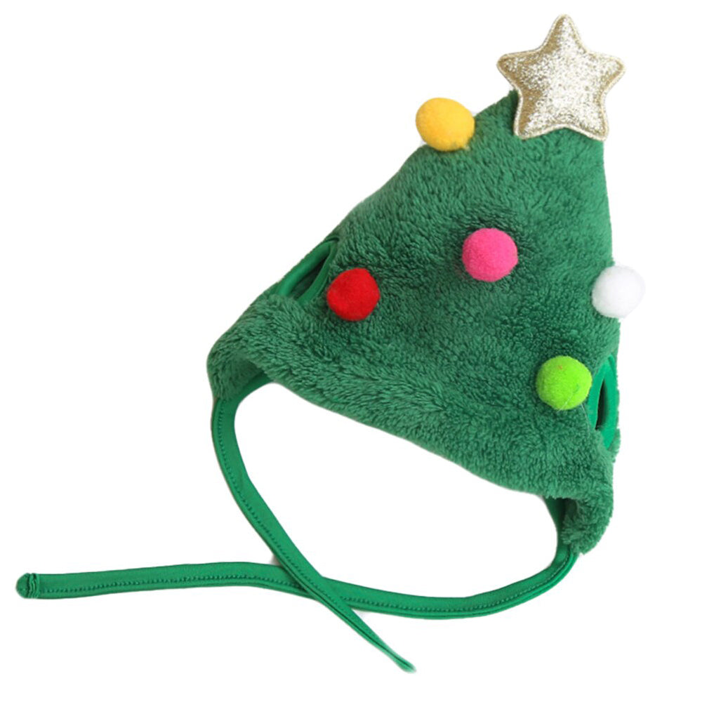 Holiday Christmas Scarf Bibs and Hat Pet Dress Up Costume_2