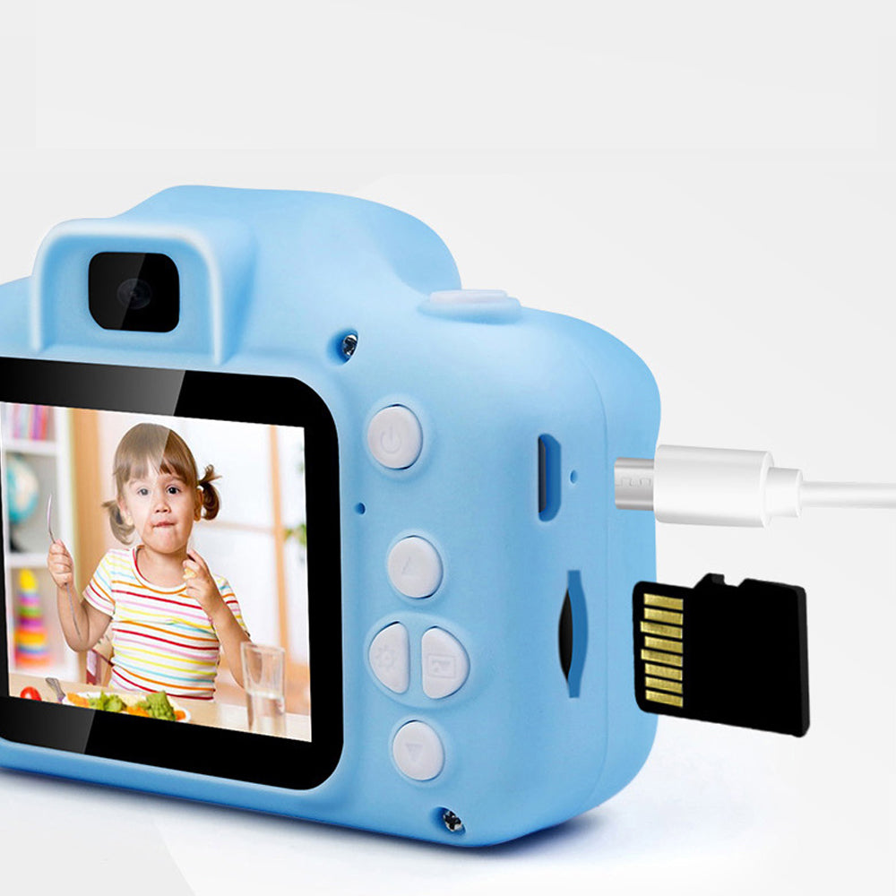 Rechargeable Dual Kid’s Toy Camera with Expandable Memory_1