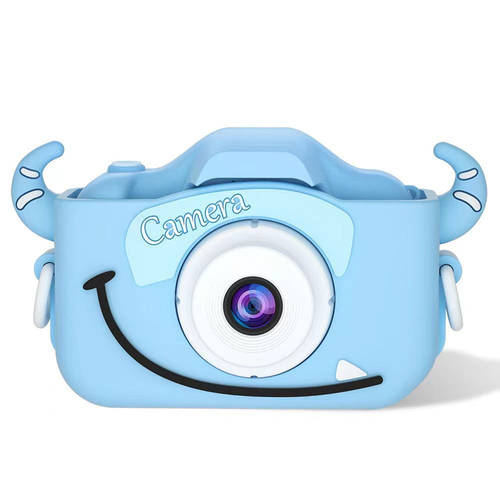 Rechargeable Dual Kid’s Toy Camera with Expandable Memory_0