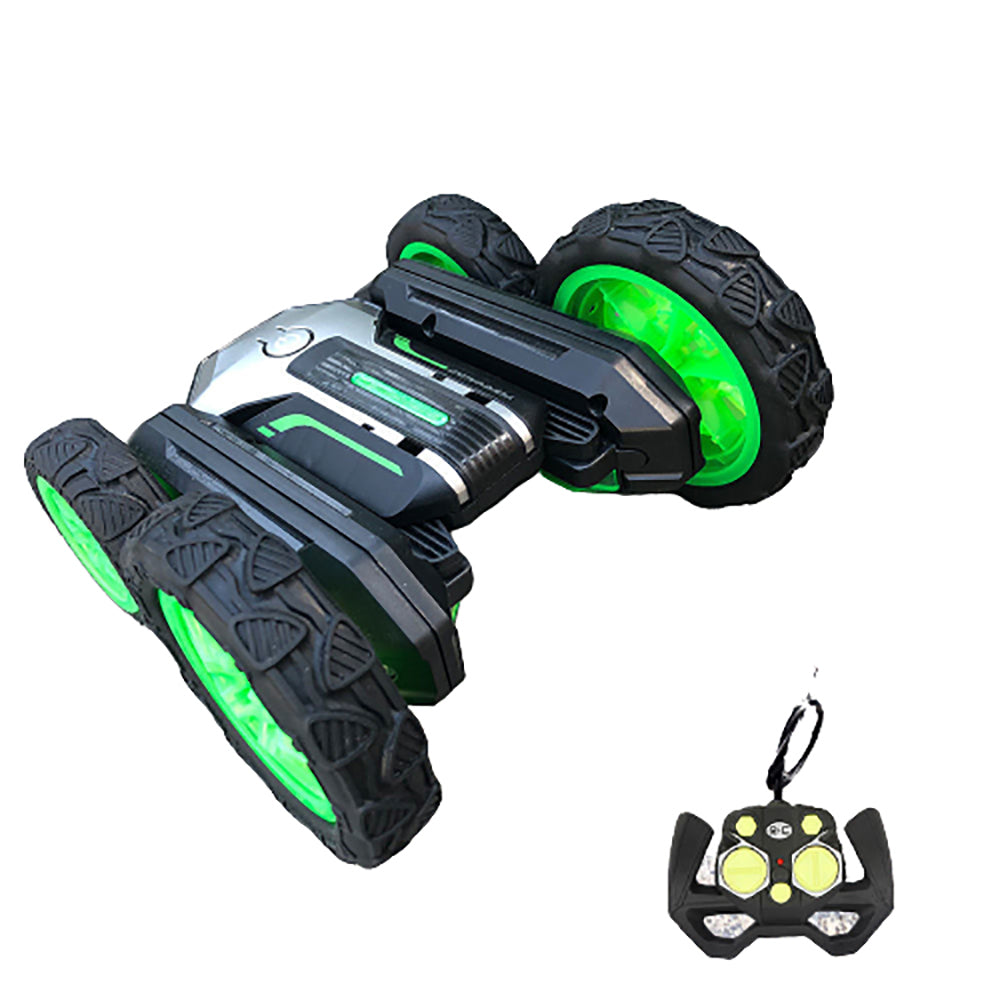 2.4GHz Remote Control Alloy Stunt Car Double Sided Tumbling Rotating Children’s Electric toy - USB Rechargeable_3