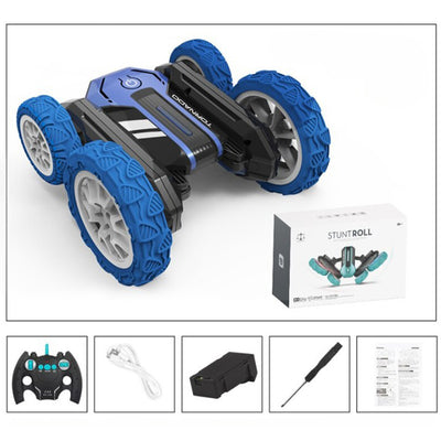 2.4GHz Remote Control Alloy Stunt Car Double Sided Tumbling Rotating Children’s Electric toy - USB Rechargeable_8