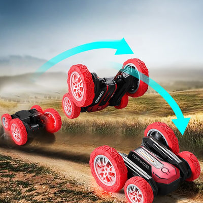 2.4GHz Remote Control Alloy Stunt Car Double Sided Tumbling Rotating Children’s Electric toy - USB Rechargeable_16
