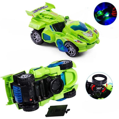 2 IN 1 Automatic Transforming Dinosaur Toy Car with LED Light and Music- Battery Operated_13