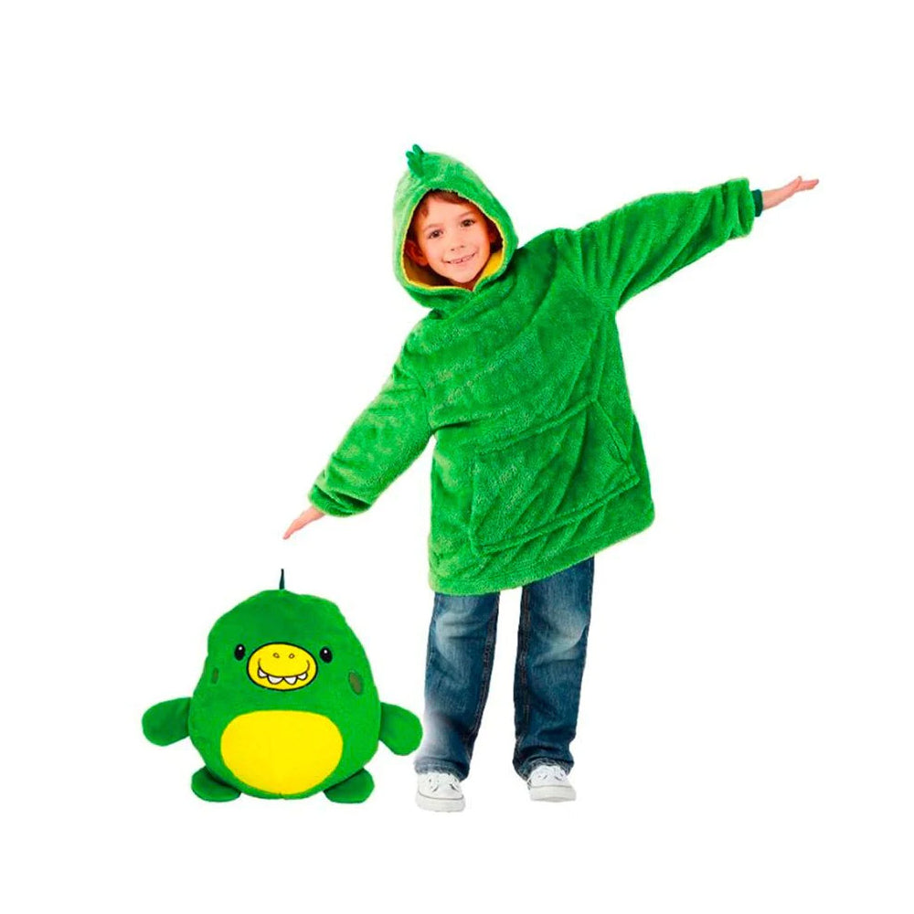 Soft Warm and Comfortable Hooded Blanket Kid’s Plush Hoodie_9
