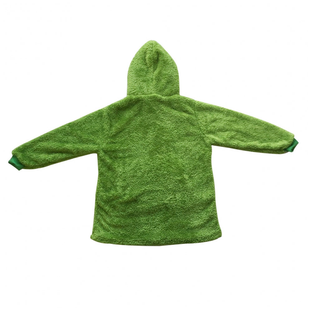 Soft Warm and Comfortable Hooded Blanket Kid’s Plush Hoodie_4