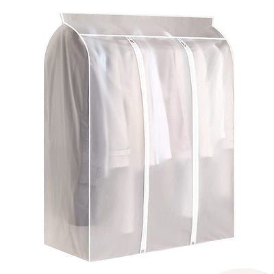 3D Zipper Clothes Dust Cover Garment Wardrobe Bag Storage_0