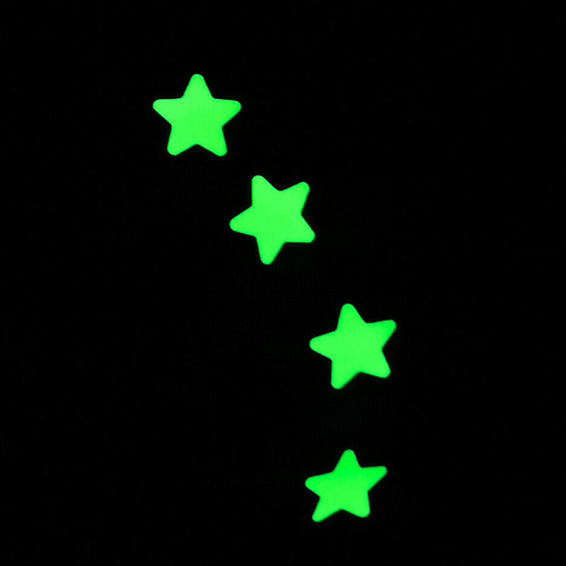525 Pcs Luminous Solar System Glow in the Dark Wall Ceiling Stickers_6