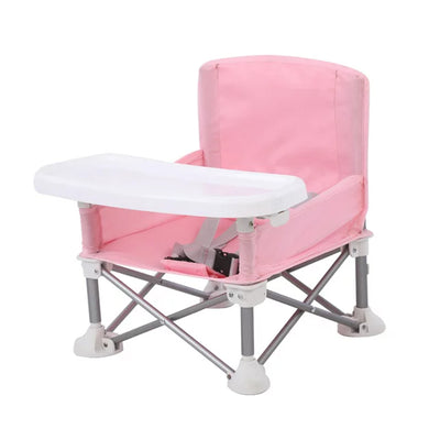 Foldable Camping and Dining Chair Outdoor Booster Seat for Toddlers_3