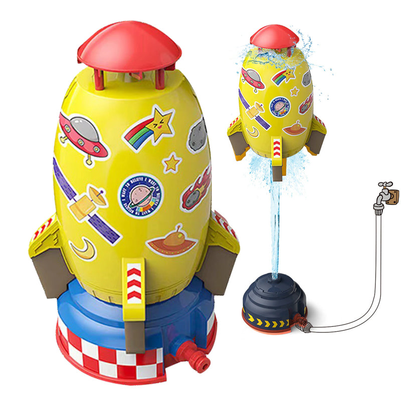 Outdoor Rocket Water Pressure Launcher Interactive Water Toy Sprayer_1