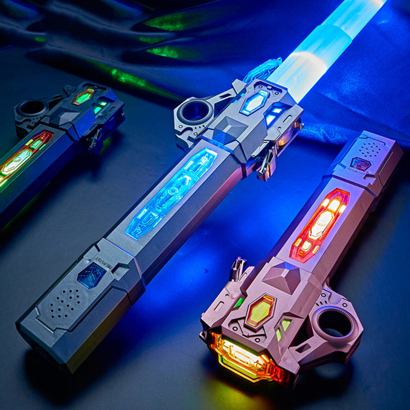 7 Colors Retractable Luminous Glowing Lighting Sword- USB Charging_12