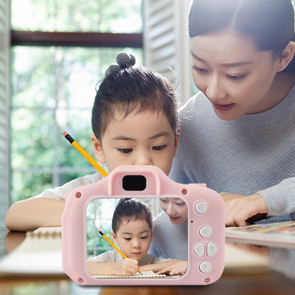 Mini Digital Kids Camera with 2 Inch screen in 3 Colors- USB Charging - Kiddie Cutie Store