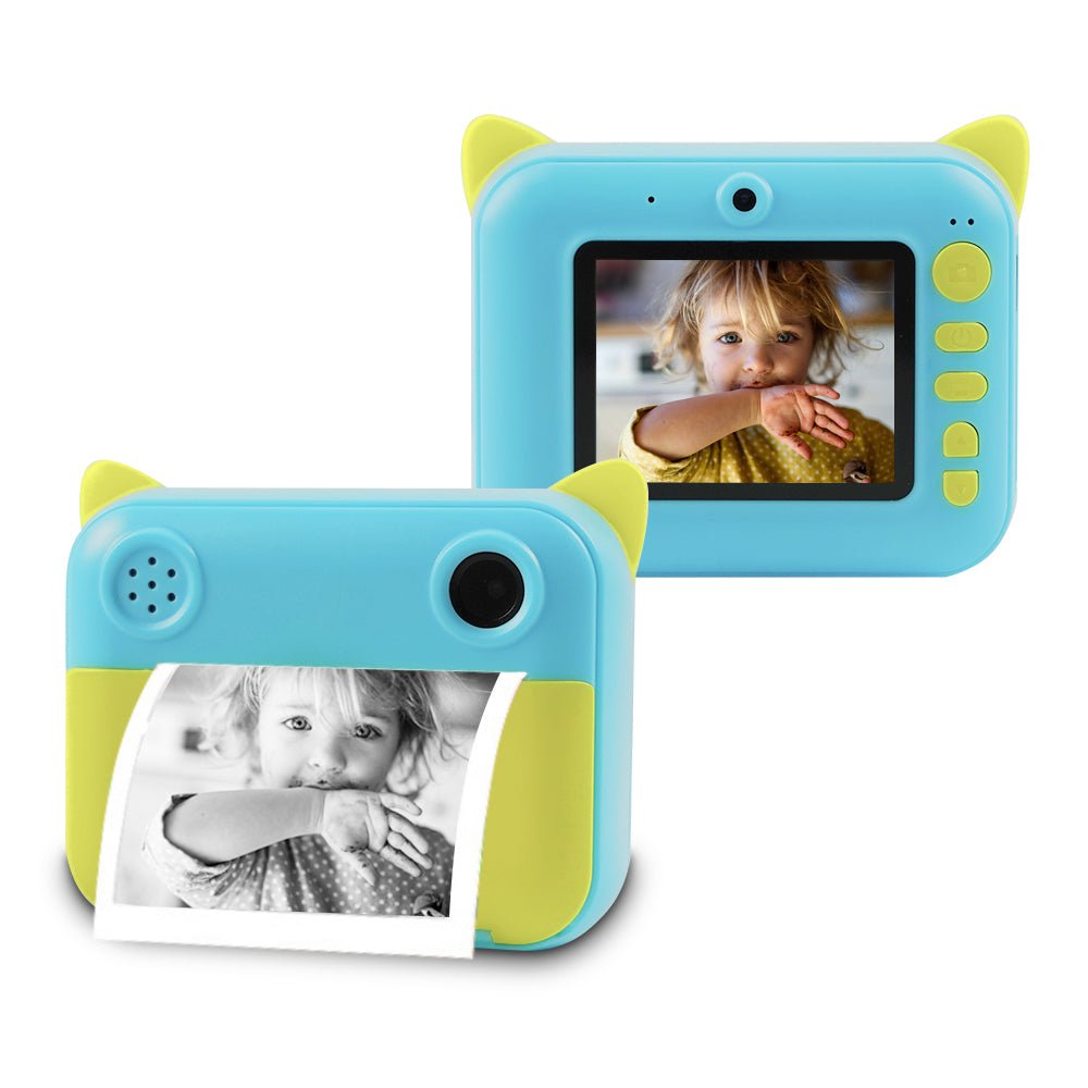 USB rechargeable Children Instant Printing Camera 1080P 2.4 inch screen - Kiddie Cutie Store